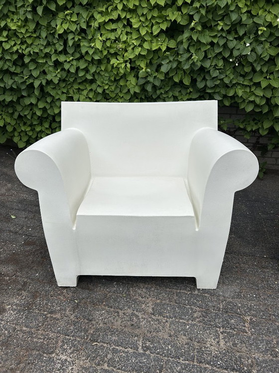 3x Kartell Bubble Club Fauteuil – Philippe Starck – Wit – Tuinstoelen, Plastic (photo 3 of 5)