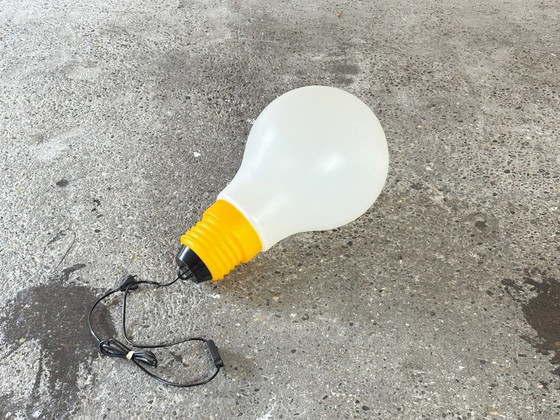 Bulb Bulb Lamp Designed by Ingo Maurer for M Design, Germany 1980ies – Table lamps, Metal, Plastic (photo 7 of 12)