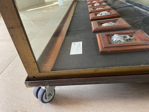 Vetrina/bancone vintage d'epoca