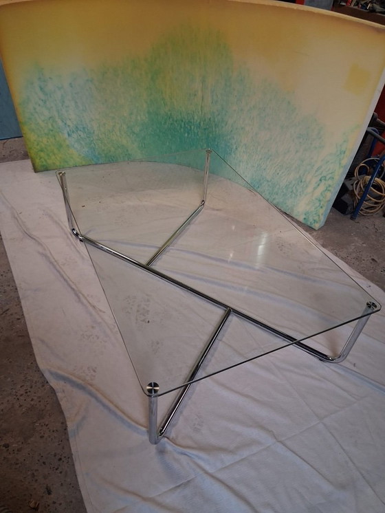 Image 1 of Gispen Glas-Couchtisch