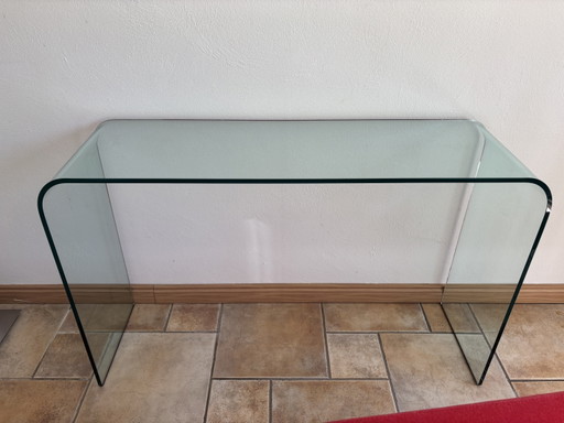 Mesa de cristal italiana – consoles, Glass (photo 2 of 5)