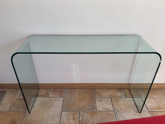 Mesa de cristal italiana – Consolas, Glass (photo 2 of 5)