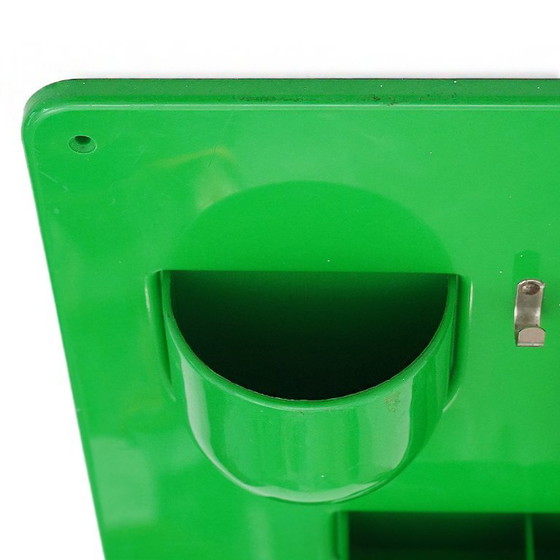 Image 1 of Organiseur mural vert « Utensilo » par Dorothee Becker-Maurer pour Design M, années 1970