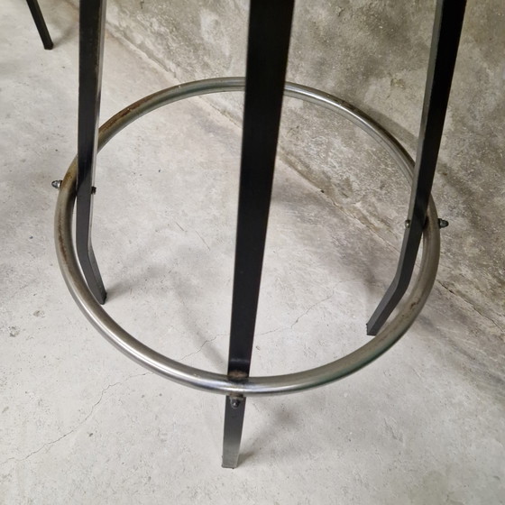 Image 1 of Set of 3 vintage bar stools bar stool