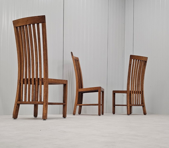 Image 1 of Satz 4 Teak-Esszimmerstühle