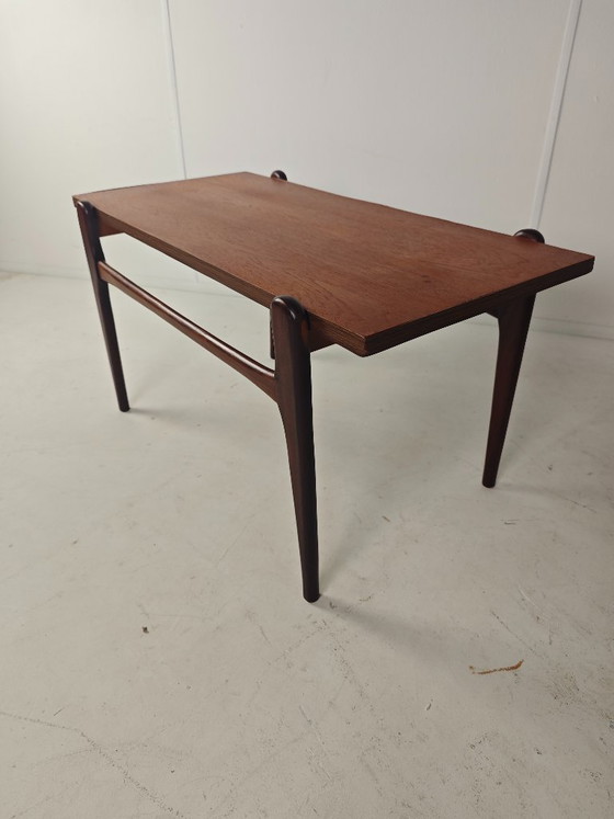 Mid century modern vintage salontafel in teak – Wood (photo 10 of 10)