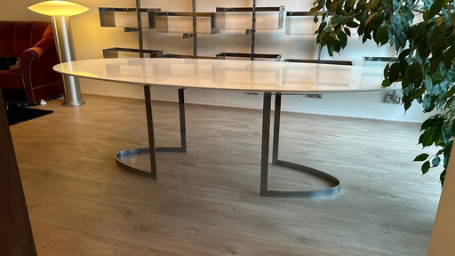 DINING TABLE BY V. INTROINI, BY SAPORITI