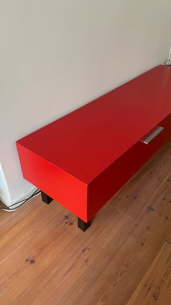 Image 1 of Meuble TV bas fait main