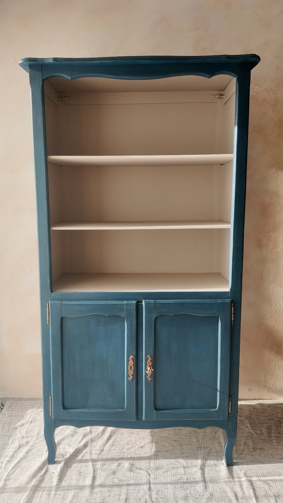Louis XV Style Sideboard/Open Bookcase – Wood (photo 15 of 23)