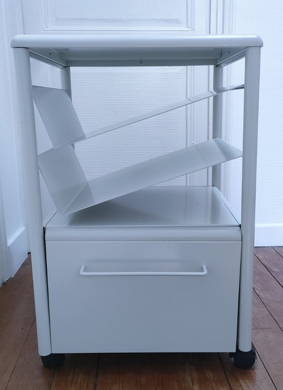 Image 1 of lacquered metal side table by agfa