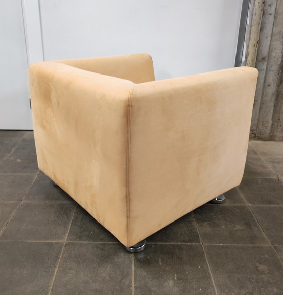 Gelderland 4800 Armchair - Design Henk Vos – Textile, Chrome (photo 4 of 7)