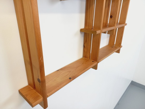 Image 1 of Vintage Pine Wall Shelf 80s Regain House Style