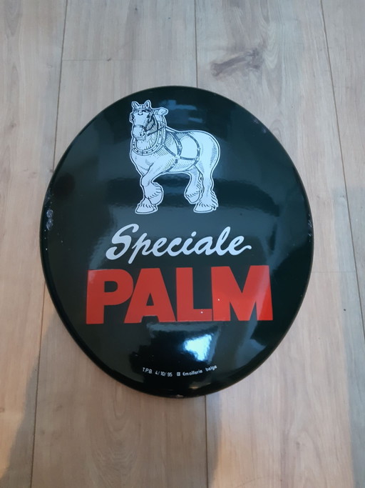 Enamel advertising sign Palm