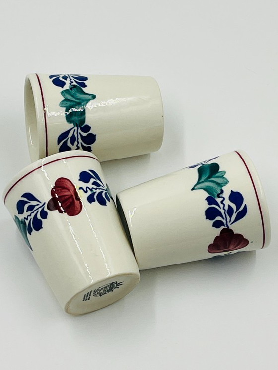 Trío de copas Boerenbont - Boch Frères Bélgica – Loza, Ceramic (photo 7 of 10)