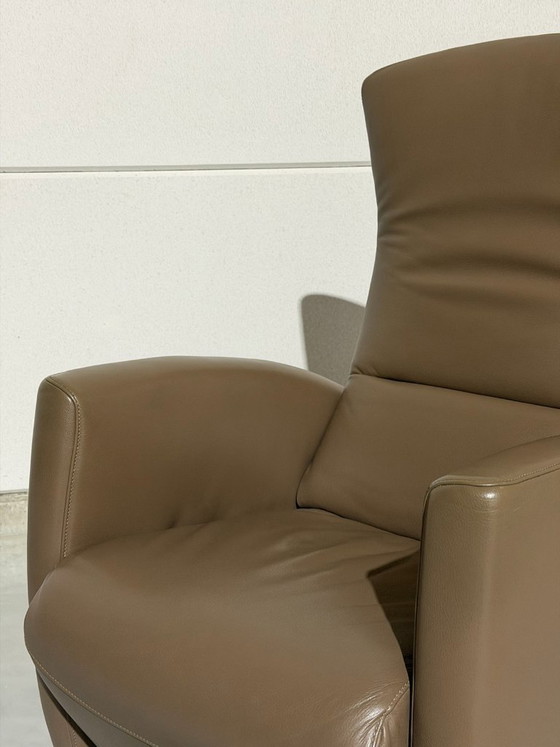 Jori Vinci Adjustable recliner chair - as good as new, Leather, Metal, Brown, Modern (photo 11 of 11)