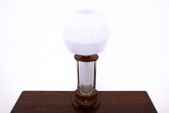 Image 1 of Un par de lámparas de mesa únicas de mediados del siglo XX.