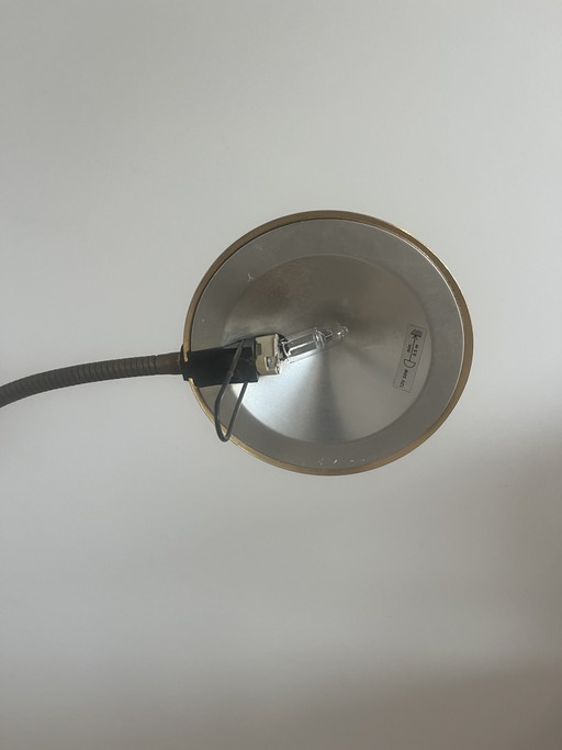 Vintage stalamp flexibele arm