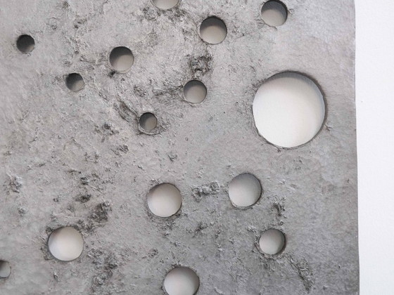 Brutalist Wall Art EO-017 – Perforated Steel Panel | EBBE OBJECTS – Bildhauerei, Metal (photo 4 of 11)