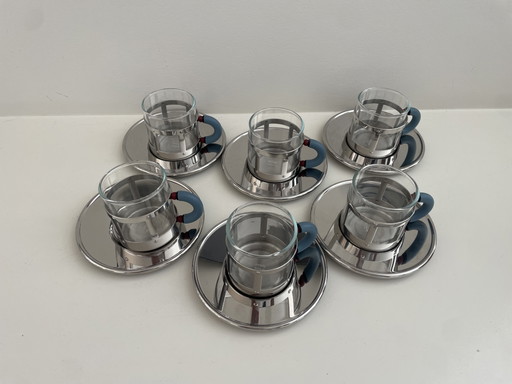 Volledige koffiezet alessi 6 personen