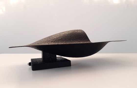 Image 1 of Raak 'Balance' wall lamp, Bertrand Balas metal lamp, 60s lamp, Space age wall lamp