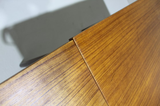 Image 1 of Vintage Square Extendable Dining Table - 1960s, Teak