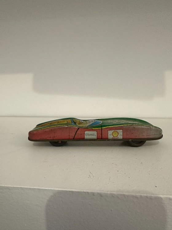 Image 1 of Voiture de course en tôle lithographiée – GÜREL (Turquie) – Années 1950/60