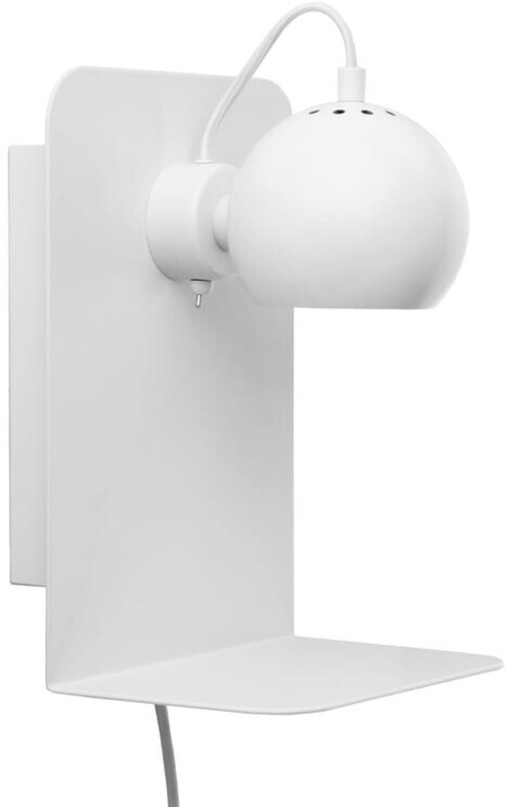2x Frandsen Ball Wall Lamp USB – white