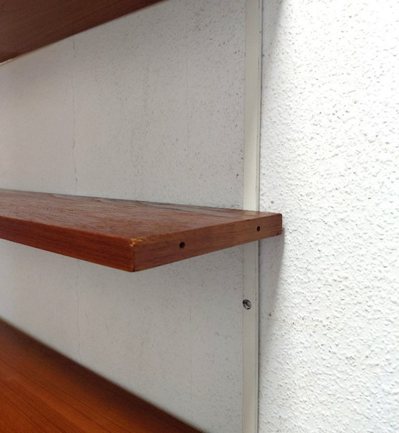 Image 1 of Sixties separate wall rack with three shelves