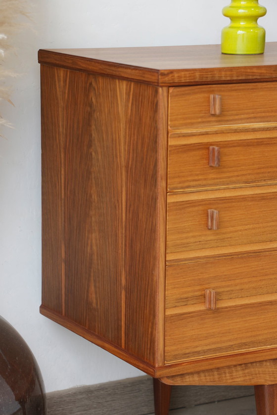 Image 1 of Vintage Walnut sideboard - 60's