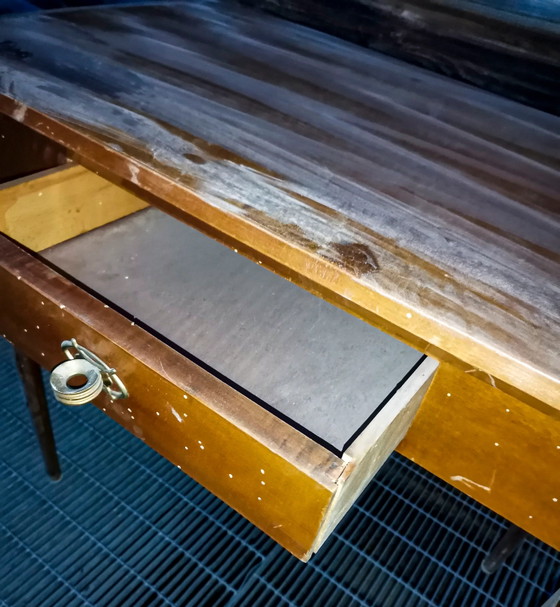 Consolle Art Déco italiana con un cassetto – Console, Legno, Art Deco (photo 10 of 10)