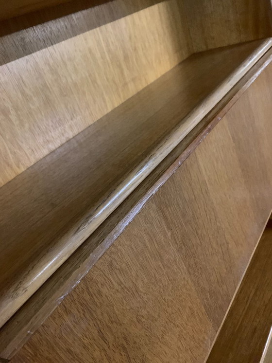 Image 1 of Pastoe secretaire of wandkast oak serie  BE04