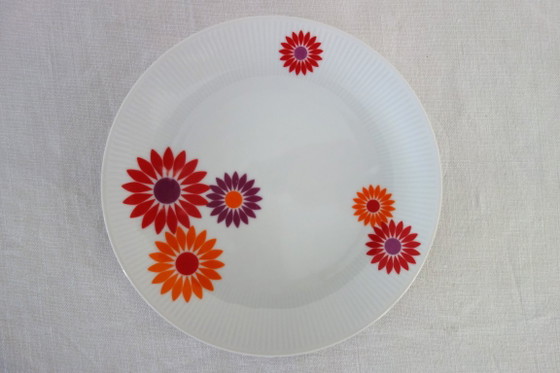 8 piatti da dessert Seltmann Weiden West Germany anni '70 – Stoviglie, Porcelain (photo 4 of 11)