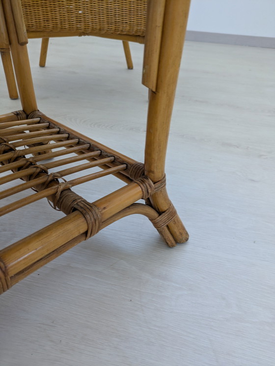 Image 1 of Outdoor Wicker Lounge - Vintage