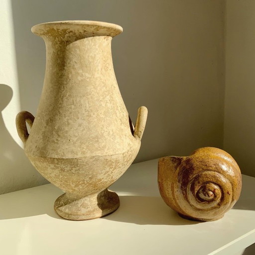 Set of 2 Collector’s Mid-Century Studio Pottery Vases