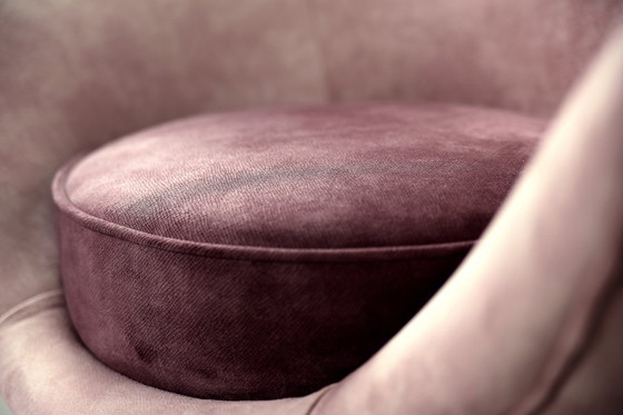 Image 1 of Vintage Mid-Century Space Age Velours Loungeset van Paged, 1972, set van 3