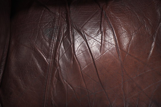 Image 1 of Perfecte, gepatineerde Le Bambole leren bank van Mario Bellini - B&B Italia