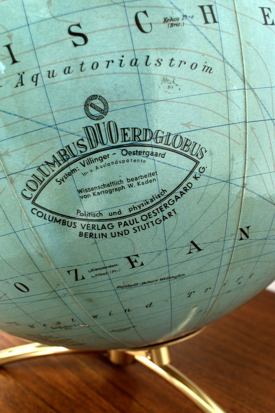Image 1 of Columbus globe with lighting