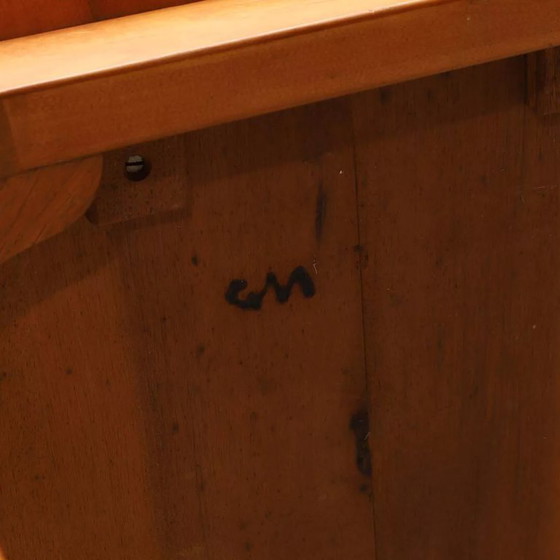 Image 1 of Vintage Scandinavian walnut coffee table by Carl Malmsten - Sweden - 1960s