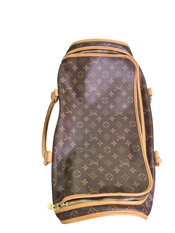 Image 1 of Louis Vuitton reistas met hondenmotief