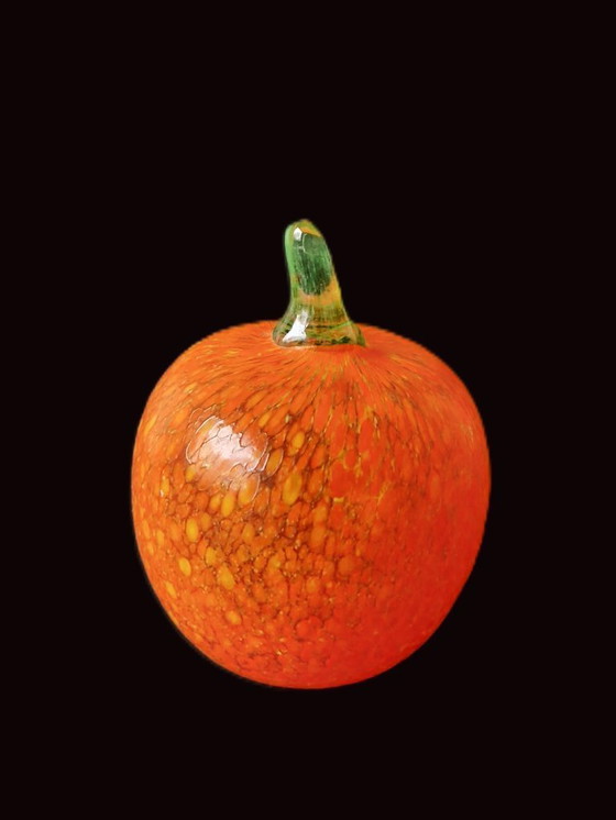 Image 1 of KostKosta Boda - Frutteria Orange by Gunnel Sahlin - Signed