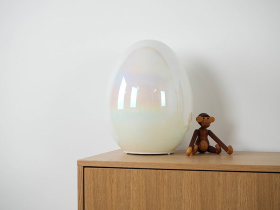 Image 1 of Egg table lamp, Italian design, 1970s, manufactured in Italy