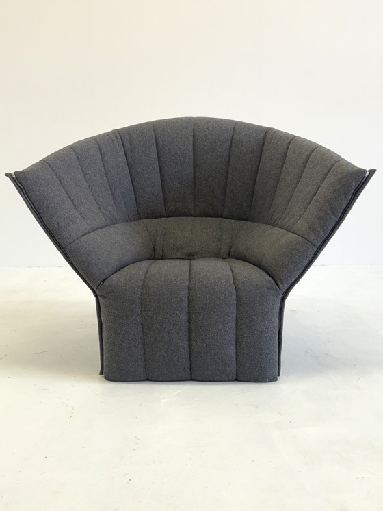 Image 1 of Moel Armchair in Dark Gray by Ligne Roset by Inga Sempé