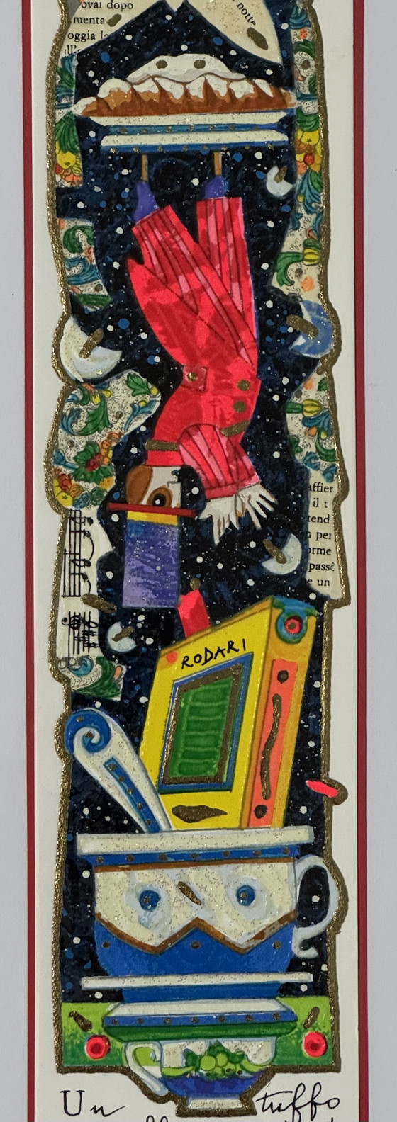 René Siebdruck 20x20cm, Das Lächeln-Paradoxon, Pop, Wohnaccessoires – Lithographien & Drucke, Paper, Wood (photo 3 of 5)