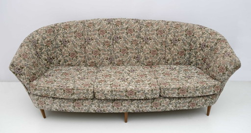 Italienisches Mid-Century Modern Sofa im Ico Parisi Stil, 1950er