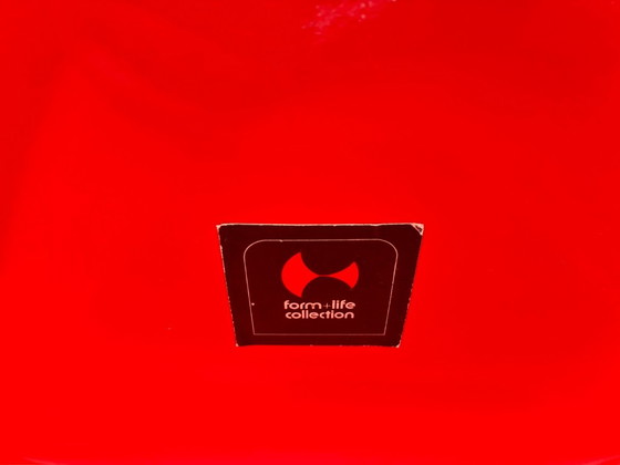 Sedia di design Winfried Staeb Form+Life collections, Sedie da camera, Plastica, Rosso (foto 12 di 14)