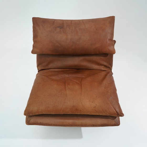 Image 1 of Een paar “Onda” fauteuils van Giovanni Offredi voor Saporiti, jaren 70.