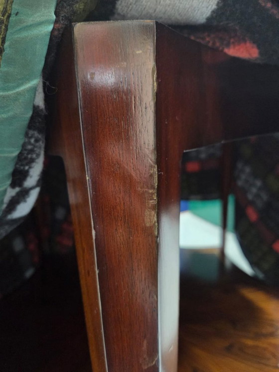 Image 1 of Jansen Furniture Table - Mahogany | 140 x 140 x 90 cm