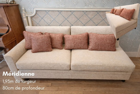 Image 1 of Set of 3 designer sofas - Italian made - Pierre Frey fabric - new