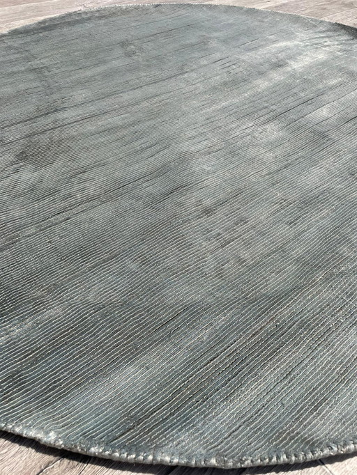 Brinker Carpets Oyster Grey Round Rug - 150x150cm