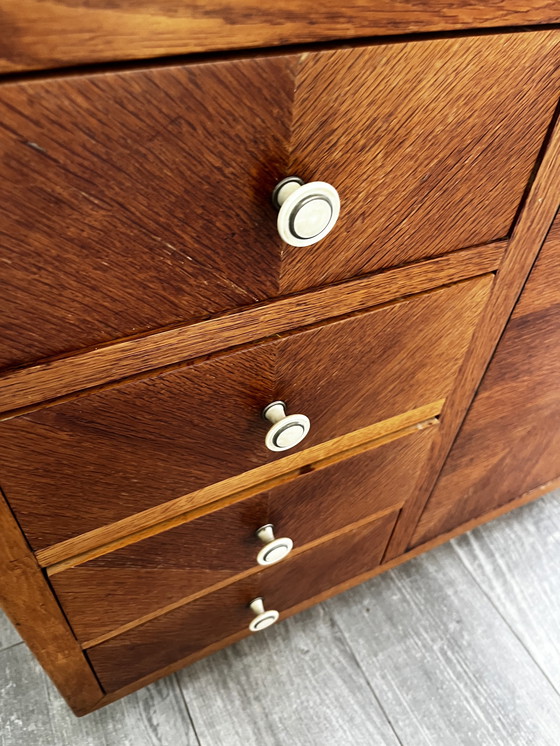 Image 1 of Cool vintage cabinet, 4 drawers